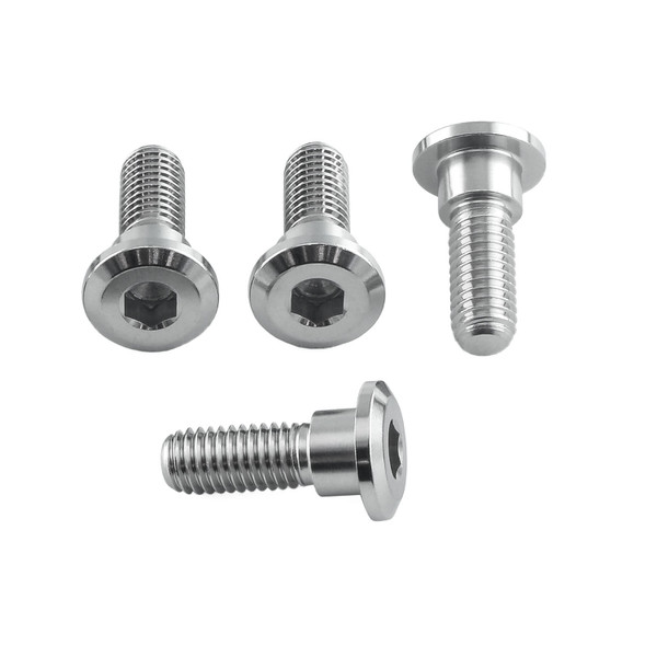 Edelstahl A4 Fahrer Fussrastenhalter Halter Schrauben Kit