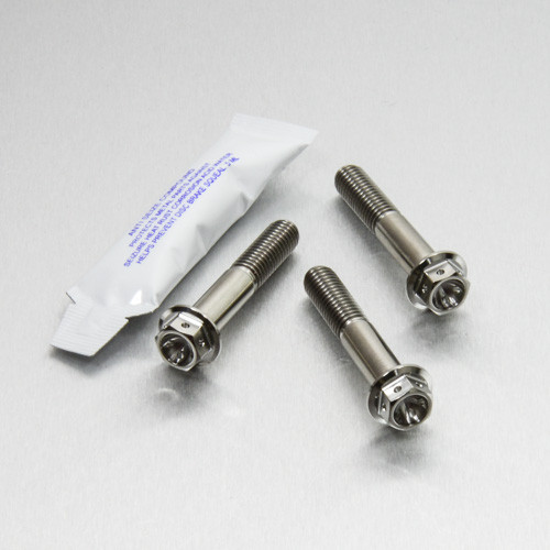 Edelstahl hintere Bremse Bremsbelaghalte Klemmschrauben Set Race Spec