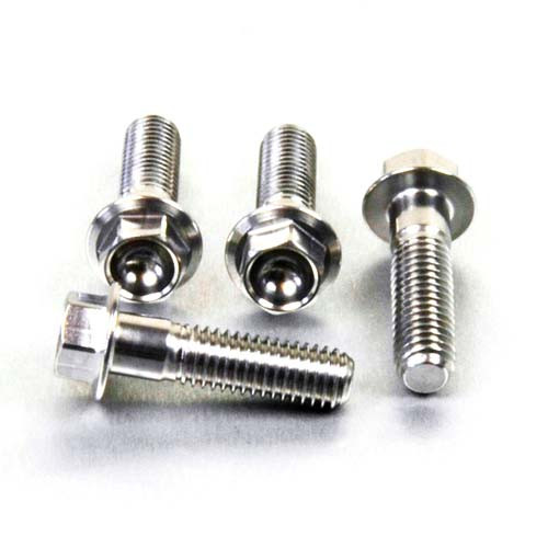Edelstahl Fahrer Fussrastenhalter Halter Schrauben Kit