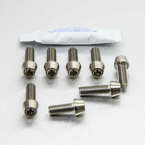 Edelstahl Fahrer Fussrastenhalter Halter Schrauben Kit