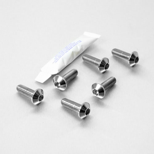 Edelstahl Fahrer Fussrastenhalter Halter Schrauben Kit