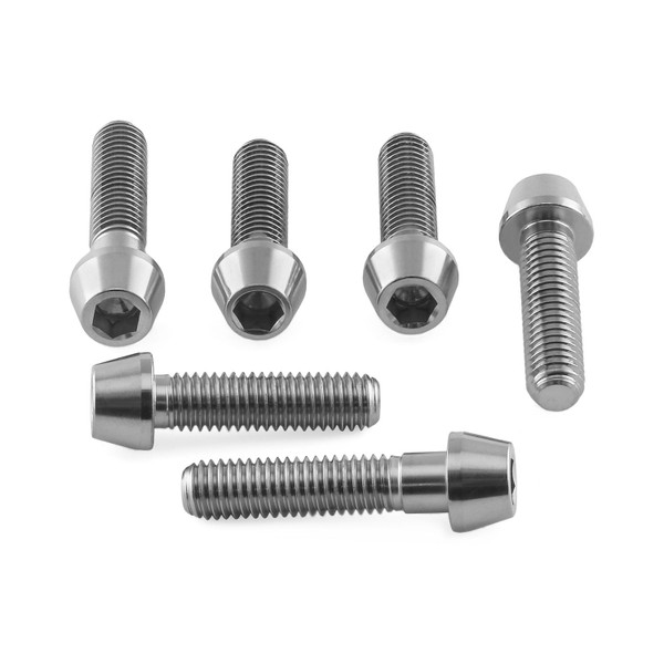 Edelstahl Obere und Untere Gabelbrücke Klemmschrauben Set