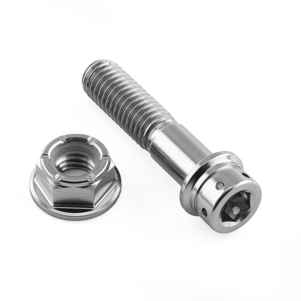 Titan Auspuff Befestigungsschrauben Kit Innensechskant mit Flansch Race Spec
