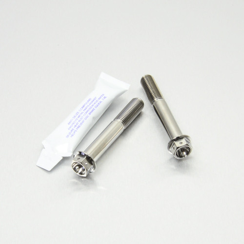 Titan vordere Bremssattel Klemmschrauben Set Aussensechskant mit Flansch Race Spec