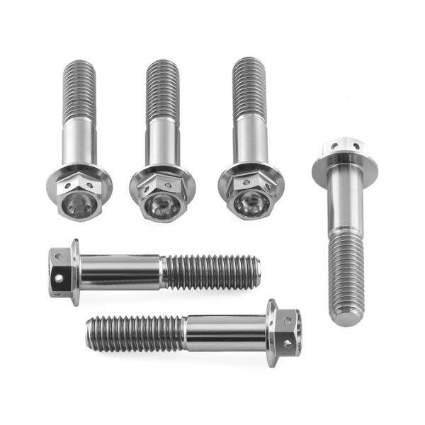 Titan Obere & Untere Gabelbrücke Klemmschrauben Set Race Spec