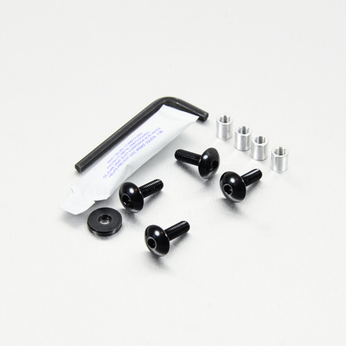Alu Verkleidungsschrauben Kit Honda VFR1200F Schwarz