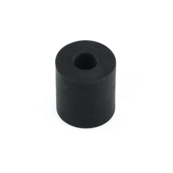 Schwarze M6-Gummibuchse M6 x 16 x 14,5
