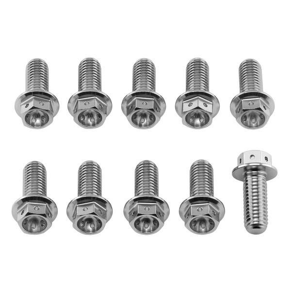 Edelstahl Bremsscheibenschraube M8x(1.25mm)x20mm Race Spec Paket x10