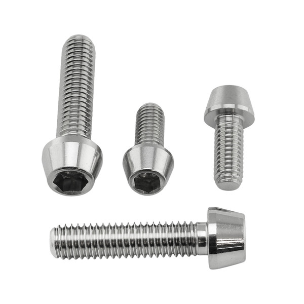 Edelstahl Bremse & Kupplung Lever Perch Klemm Schraube Set