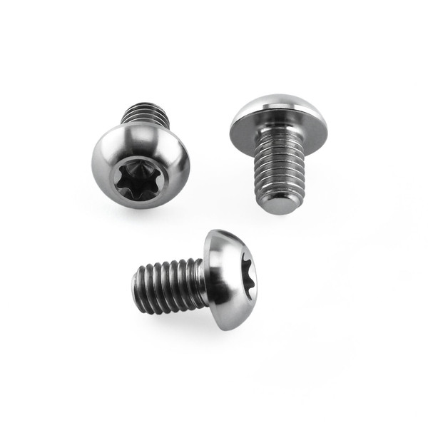 Titan-SRAM-Kettenblattschraube für Direktmontage, M5 x (0,80 mm) x 8 mm, Linsenkopf, Torx