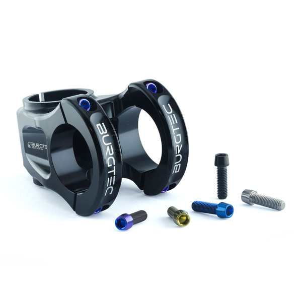Titanium Stem Bolt Kit M5x(0.80mm)x16mm Limited Edition - Burgtec Enduro Mk3 Fitted