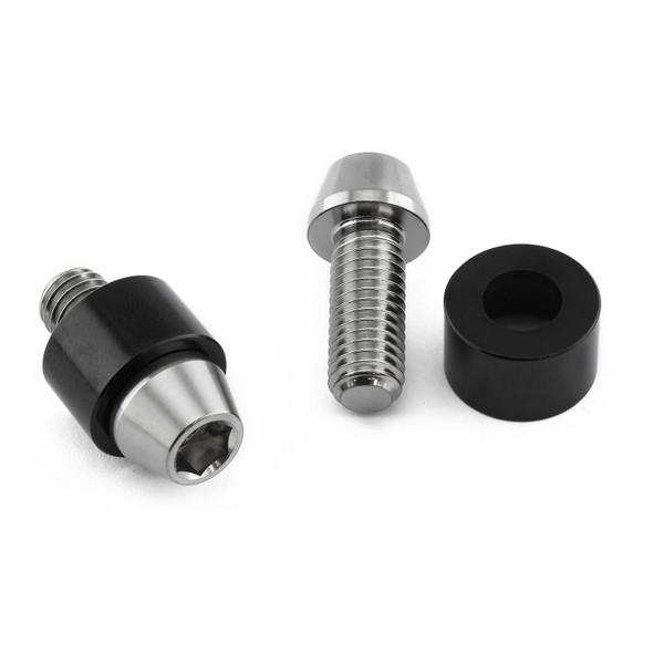Titan Paar mit M8 Schleif & Funken Set Schwarz