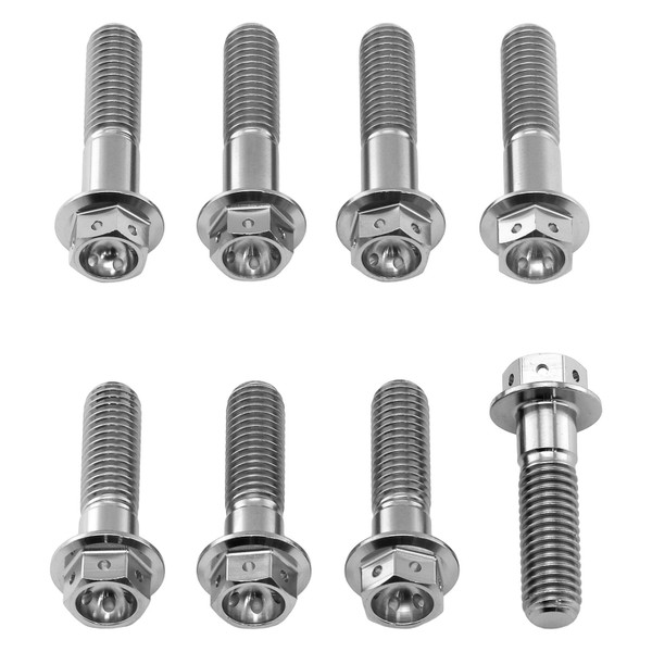 Titanium Top & Bottom Clamp Yoke Pinch Kit Race Spec