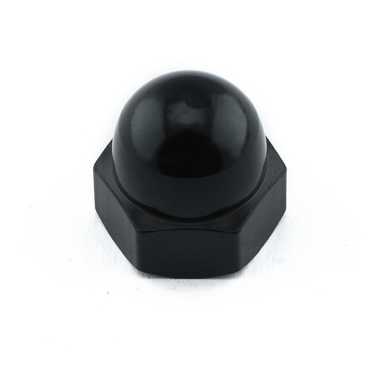 Aluminium Dome Nut M10x(1.50mm) (DIN1587) Black