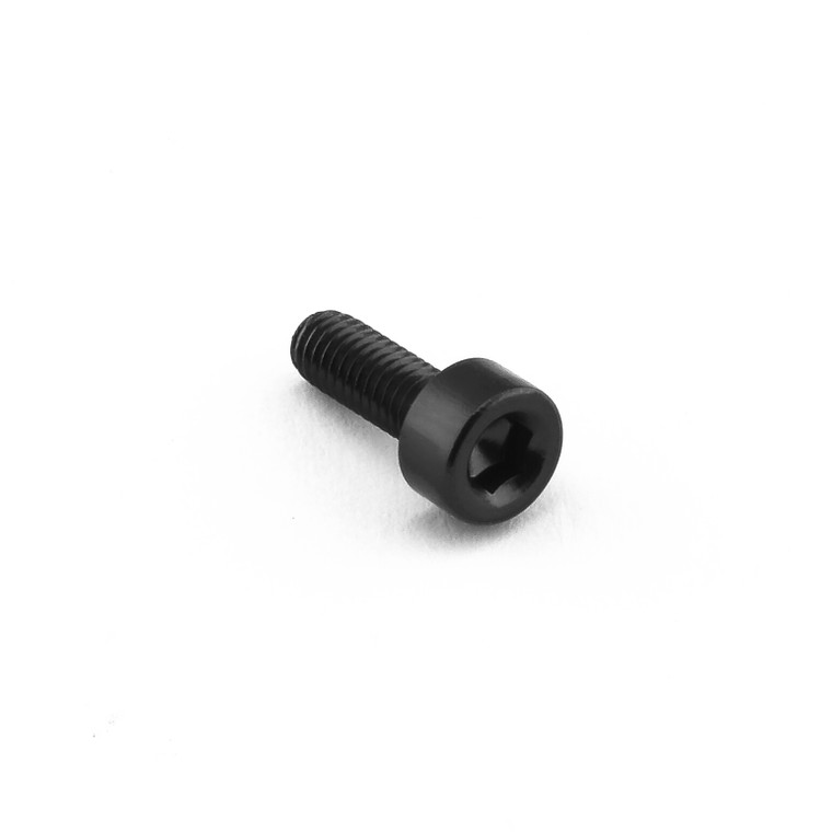 Aluminium Socket Cap Bolt M3x(0.50mm)x8mm Black