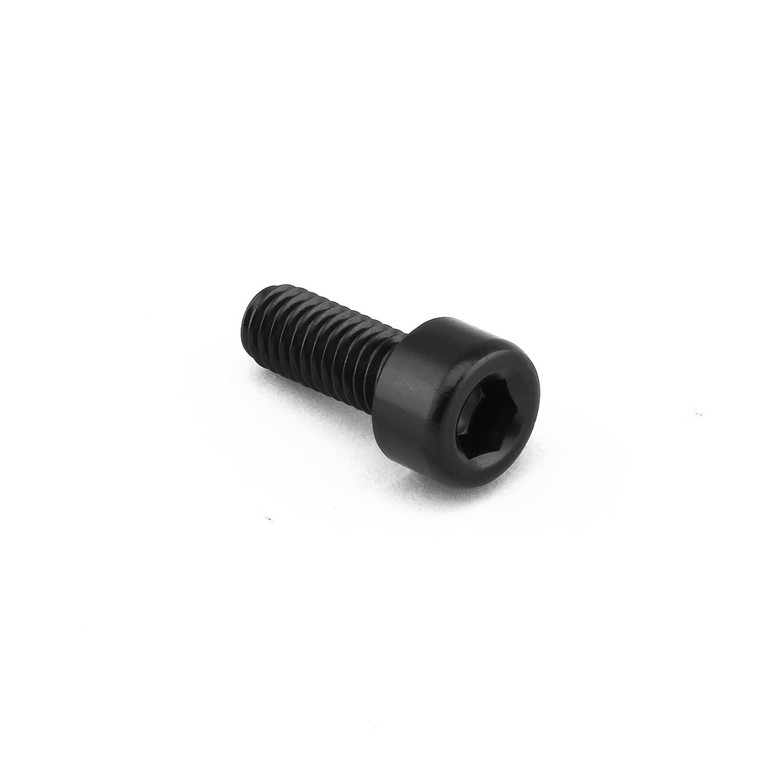 Aluminium Socket Cap Bolt M5x(0.80mm)x12mm Black