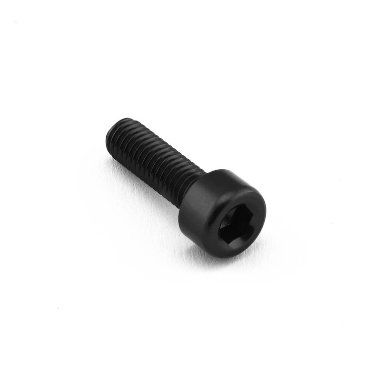 Aluminium Socket Cap Bolt M5x(0.80mm)x16mm Black