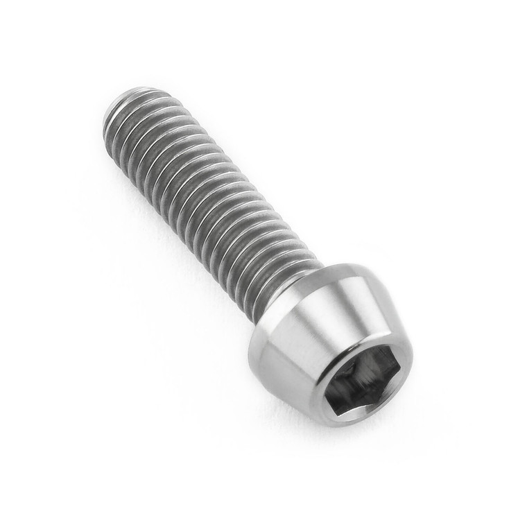 Titan Innensechskant Schraube konisch M6 x (1.00mm) x 22mm