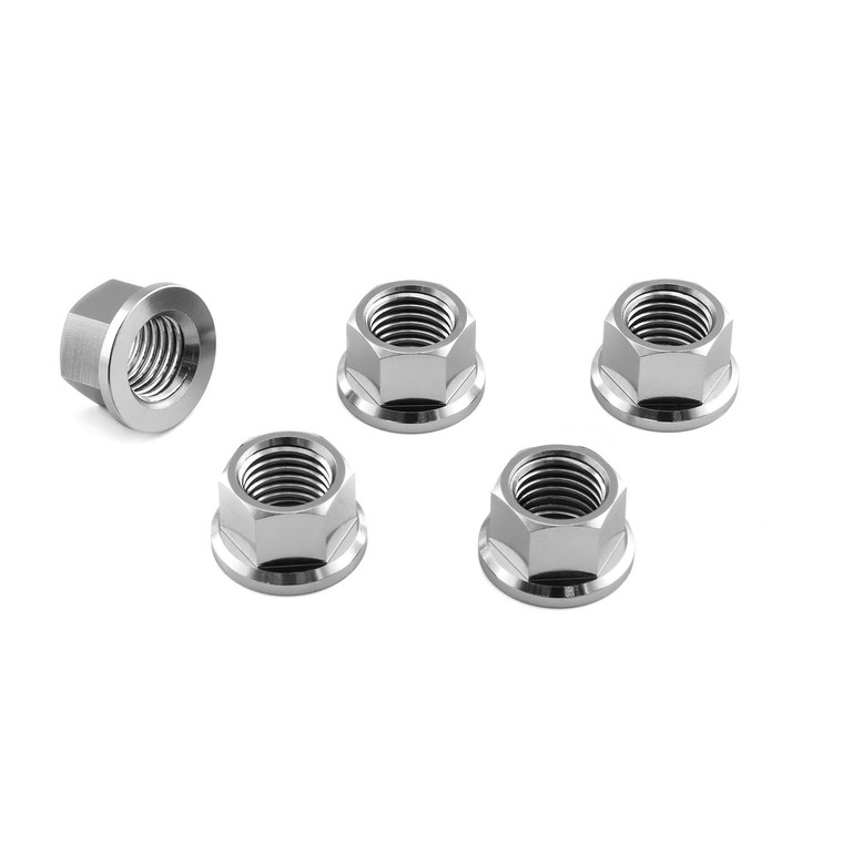 Titanium Sprocket Nuts M12x(1.50mm) Pack x5