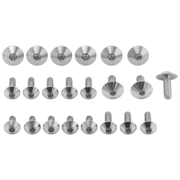 Edelstahl Verkleidungsschraubenkit Kawasaki Z900