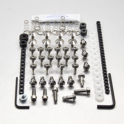 Edelstahl Verkleidungsschraubenkit Aprilia RSV1000R Factory Schnell Verschluss Innensechskant Schlüssel