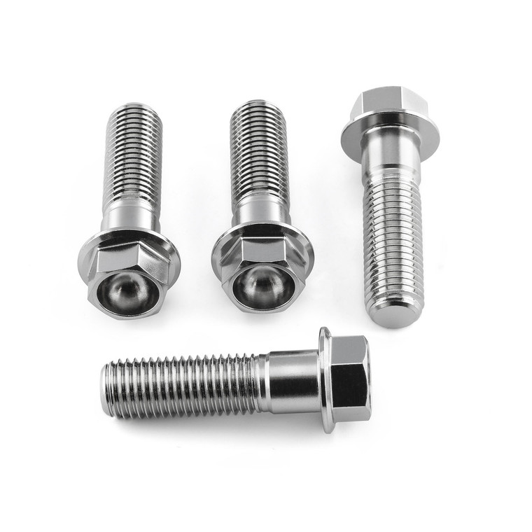 Edelstahl vordere Bremse Bremsbelaghalte Klemmschrauben Set