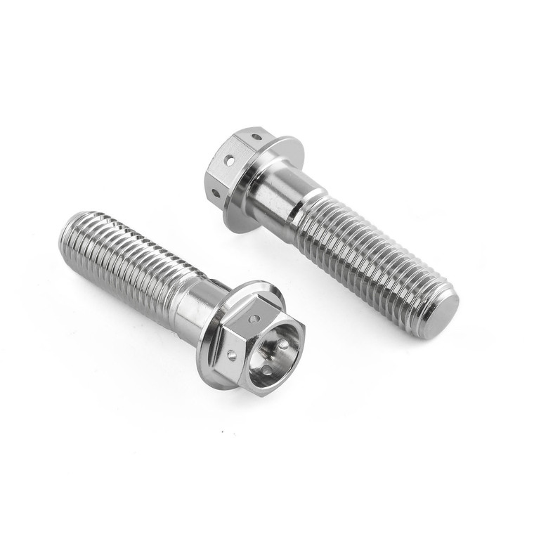 Edelstahl vordere Bremse Sattel Befestigungs Schrauben Kit Race Spec