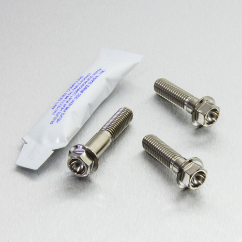 Edelstahl Fahrer Fussrastenhalter Halter Schrauben Kit