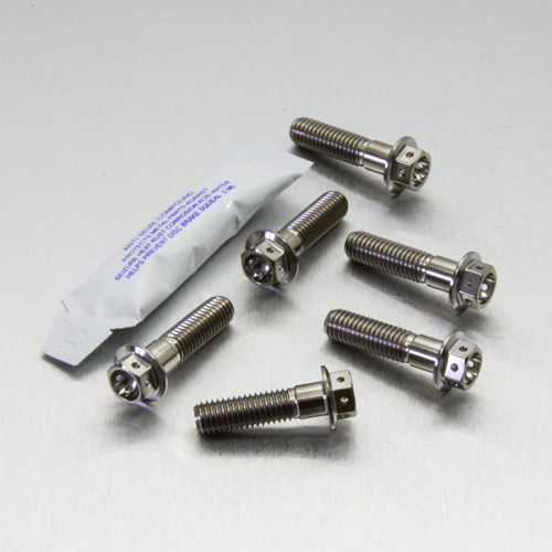 Titan Obere & Untere Gabelbrücke Klemmschrauben Set Race Spec