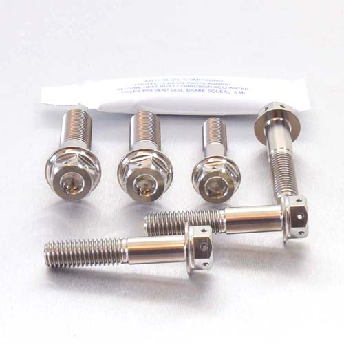 Titan Obere & Untere Gabelbrücke Klemmschrauben Set DualDrive