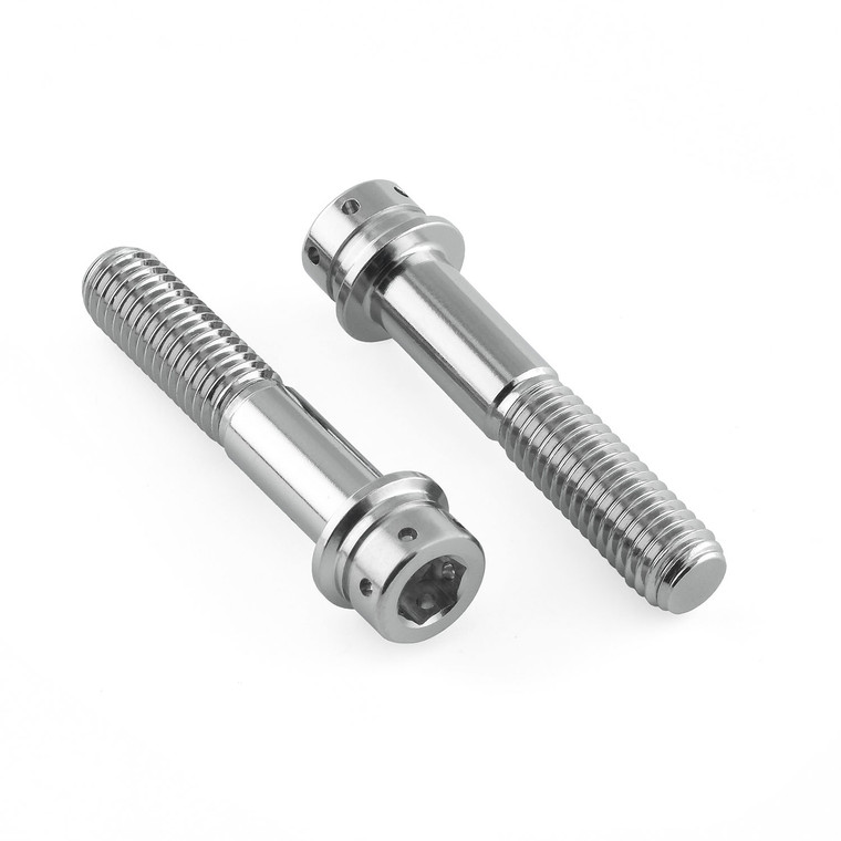 Edelstahl Stummellenker Klemm Schrauben Set Innensechskantschraube mit Flansch Race Spec