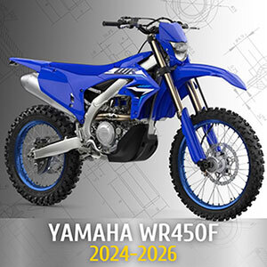 Yamaha WR450F 2024-2026 Motorrad-Schraubensatz Passung