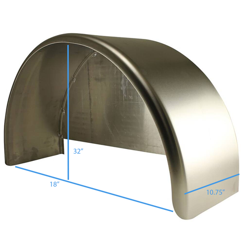 Single Axle Trailer Fenders