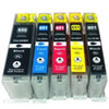 Compatible Canon CLI-651XL Value Pack (Lge Black, Sml Black, Cyan, Magenta & Yellow)