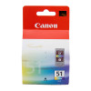 Canon CL-51 FINE Colour Ink Cartridge High Yield