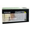 Lexmark C540 / 543 / X543 / C544 / X544 Yellow HY Prebate Toner Cartridge - 2,000 pages