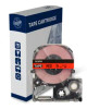 Compatible Epson Label Tapes Black Text on Red Label Tape 9mm wide x 8 metres long Compatible Epson Label Tapes Black Text on Red Label Tape 9mm wide x 8 metres long