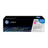 HP (CB543A) 125A Magenta Toner Cartridge - 1,400 pages
