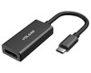 Volans UCDP-S, Aluminium USB-C to DisplayPort Adapter, Black, 1 Year Warranty