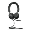 Jabra Evolve2 40 SE Wired USB-A MS Stereo Headset, 360° Busy Light, Noise Isolationg Ear Cushions, 2Yr Warranty