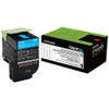 Lexmark 708XC Extra HY Cyan Toner - 4,000 pages