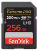 SanDisk 256GB Extreme PRO Memory Card 200MB/s Full HD & 4K UHD Class 30 Speed Shock Proof Temperature Proof Water Proof X-ray Proof Digital Camera