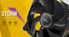 Antec Storm 120mm PWM FDB Fan 3 Pack, High Airflow 66.56 CFM, Air Pressure 2.7, Noise Level 25.8. Woven Cable, PMW Daisy Chain design, 3 Yrs Warranty