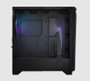 MSI MPG GUNGNIR 300R AIRFLOW BLACK Mid-Tower Case, Supports ATX / M-ATX / Mini ITX, 2x USB 3.2, 1x USB-C, 1x HD Audio, 1x Mic, ATX Power Supply (NEW)