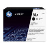 HP No. 81A Black Toner - 10,500 pages