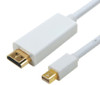 Astrotek Mini DisplayPort DP to HDMI Cable 2m - 20 pins Male to 19 pins Male Gold plated RoHS