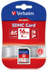 Verbatim SDHC 16GB (Class 10) Up to 45MB/Sec 300X read speed