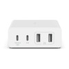 Belkin BoostCharge Pro 4-Port GaN Charger 108W - White(WCH010auWH), 2xUSB-C & 2xUSB-A,2M Cable,Intelligent and Fast Charger,Compact Laptop Charger,2YR