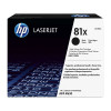 HP No. 81X Black Toner - 25,000 pages