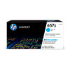 HP #657X Cyan Toner Cartridge -  23,000 pages